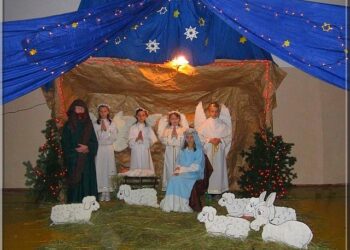Przegląd jasełek w Samborcu.