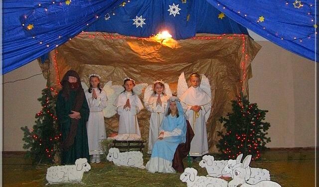 Przegląd jasełek w Samborcu.