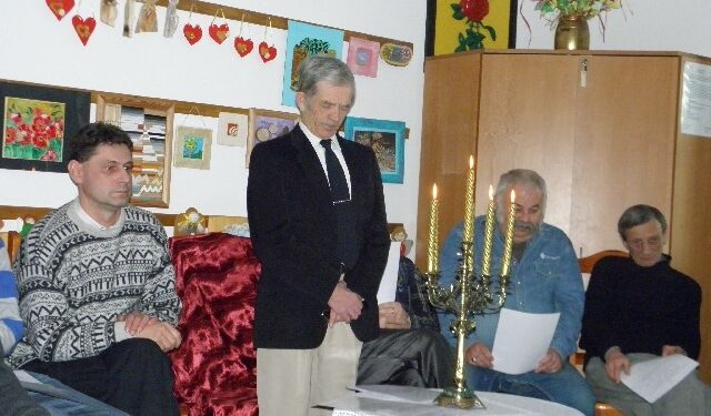 Podopieczny sandomierskiego ŚDS zaprezentował swoją twórczość.