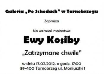 Tarnobrzeg: Wystawa w Galerii po schodach