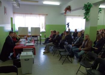 Przerwane wybory na osiedlu Dzików