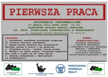 Pierwsza praca