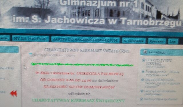 'Jedynka' będzie bronić tarnobrzeskiego gimnazjum