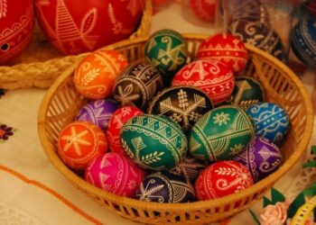 Pisanki – symbol Świąt Wielkanocnych.