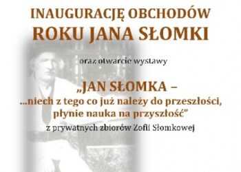 Uroczysta inauguracja obchodów roku Jana Słomki w Tarnobrzegu