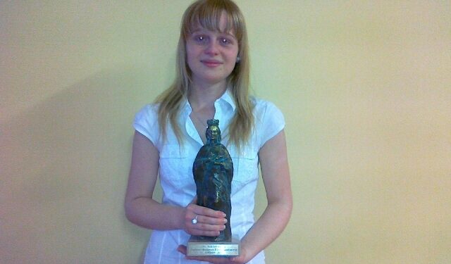 Anna Sobolewska zdobyła Statuetkę Św. Jadwigi.