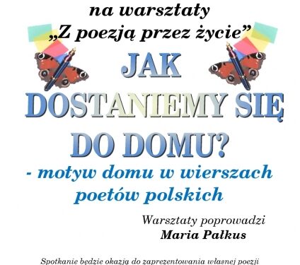 Warsztaty poetyckie dla młodzieży