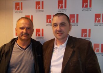 Janusz Szwed, prezes Tarnobrzeskiego Stowarzyszenia ESTEKA Robert Kędziora, wiceprezes ESTEKI