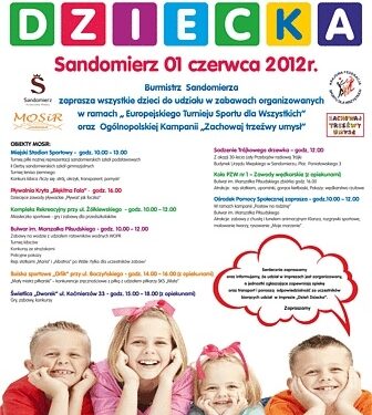 Dzień Dziecka w Sandomierzu – 1 czerwca 2012