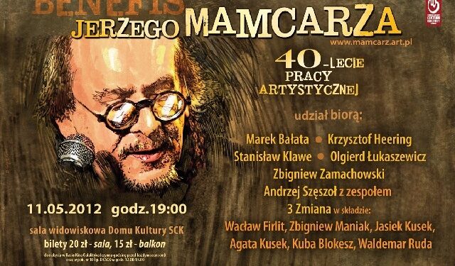 Benefis Jerzego Mamcarza w 40-lecie pracy artystycznej