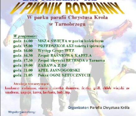 Piknik rodzinny w Parafii Chrystusa Króla