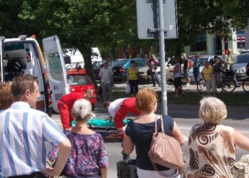 Wypadek w Tarnobrzegu.