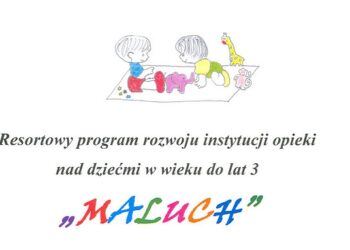 Dofinansowanie w ramach programu "Maluch"