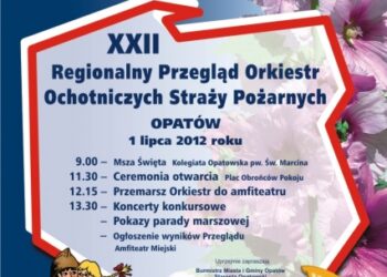 22 Regionalny Przegląd Orkiestr OSP, w Opatowie