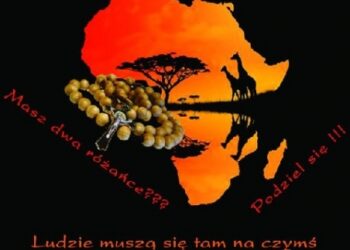 Klerycy z sandomierskiego seminarium rozpoczęli akcję 'Różaniec dla Afryki'.