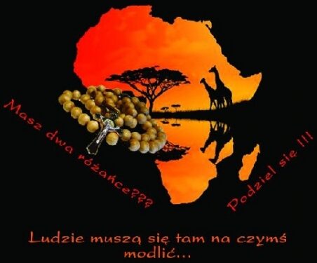 Klerycy z sandomierskiego seminarium rozpoczęli akcję 'Różaniec dla Afryki'.