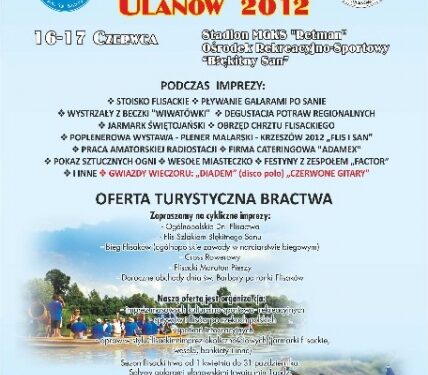 W Ulanowie rozpoczynają się Ogólnopolskie Dni Flisactwa.