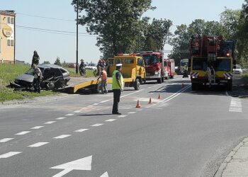 Wypadek na DK4 w Łańcucie – jedna osoba nie żyje.