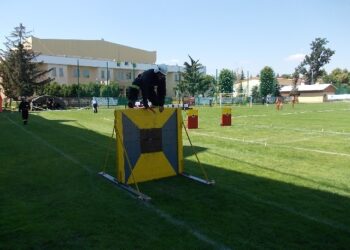 Strażacy ochotnicy z Tarnobrzega rywalizowali w zawodach sportowo pożarniczych