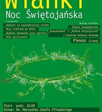 'Wianki' – obchody Nocy Świętojańskiej dziś na sandomierskim bulwarze