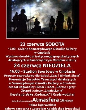 Dziś rozpoczynają się Dni Cmolasu.