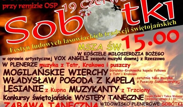 Domatków koło Kolbuszowej zaprasza dziś na Sobótki 2012.