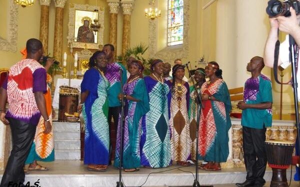 Koncert Claret Gospel w Domatkowie.