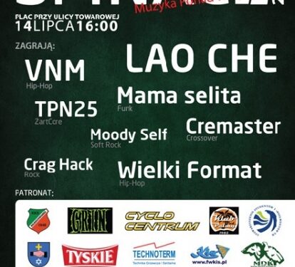 Jutro (14 lipca) w Kolbuszowej siódma edycja Festiwalu Muzycznego "Spinacz".