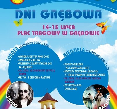 Zespoły Video i Baciary będą gwiazdami rozpoczynających się dziś Dni Grębowa.