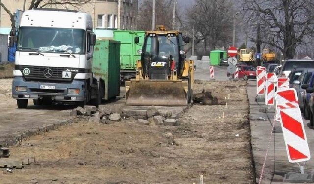 W Mielcu kontrowersje wokół drogi na Miasteczku Młodego Robotnika.