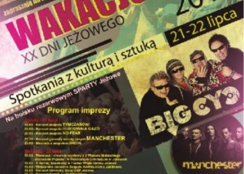 Już po raz dwudziesty odbędą się Dni Jeżowego czyli Wakacjonalia.