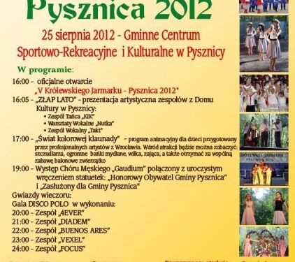Królewski jarmark Pysznica 2012