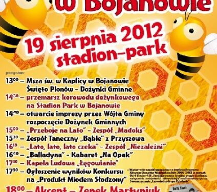 Bojanów: 19.08.2012 – Dni Miodu.