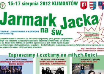 Dziś drugi dzień 'Jarmarku na św. Jacka' w Klimontowie.