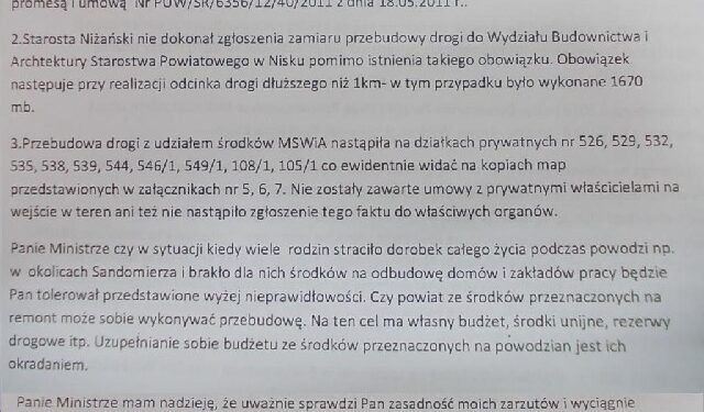 Za bezzasadną Rada Powiatu Niżańskiego uznała skargę na działalność zarządu powiatu.
