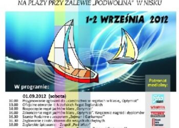 Dwudniowe III Regaty Niżańskie odbędą się w ten weekend na zalewie w Podwolinie.