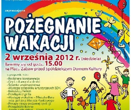 Piknik rodzinny na zkończenie wakacji