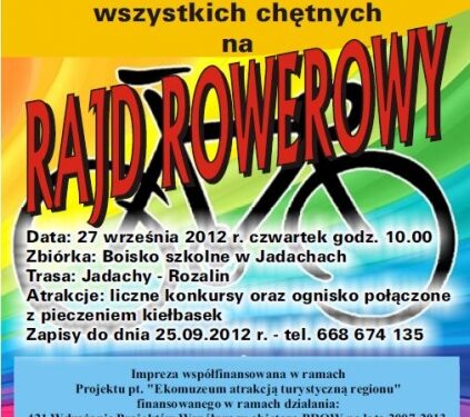 Jadachy: Rajd rowerowy.