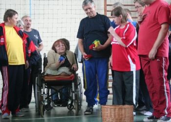 Rudnik nad Sanem: III Spartakiada Osób Niepełnosprawnych w Lekkiej Atletyce.