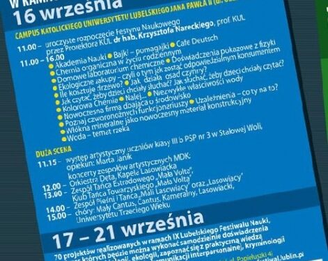 Stalowa Wola: Festyn naukowy.