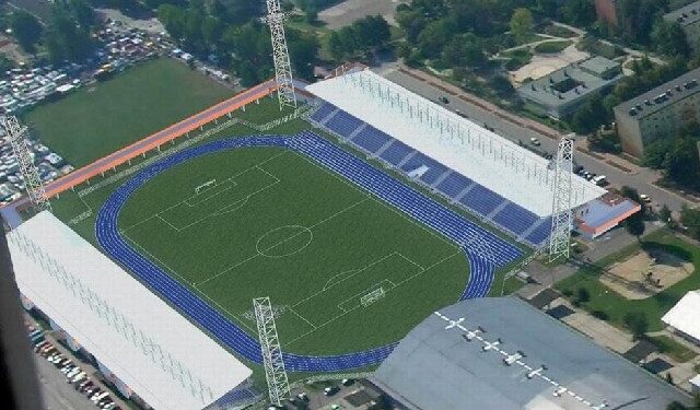 Trwa przebudowa legendarnego stadion Stali Mielec.