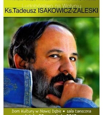 Ksiądz Isakowicz Zaleski w Nowej Dębie