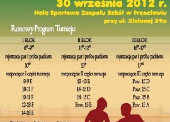 Przecław: VI Ogólnopolski Turniej Tańca Towarzyskiego 'PRZECŁAWSKA CZA CZA.