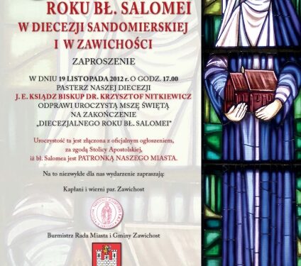 Zakończenie roku bł. Salomei