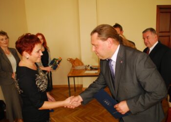 Nauczycielskie święto w starostwie powiatowym w Tarnobrzegu