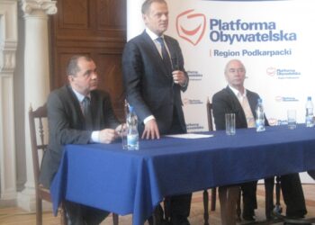 Do Tarnobrzega przyjechał premier Donald Tusk