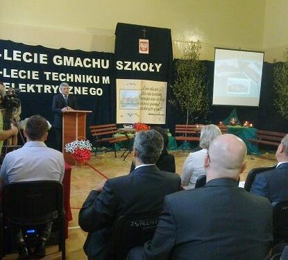 Jubileusz Technikum Elektrycznego w Mielcu.