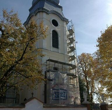 Mielec: Prace przy bazylice