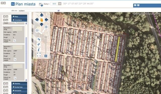 Mielec: Internetowo na cmentarzu