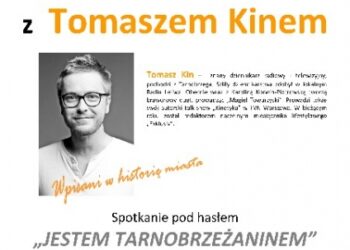 Tarnobrzeg. Spotkanie z Tomaszem Kinem,  współprowadzącym program 'Magiel Towarzyski.